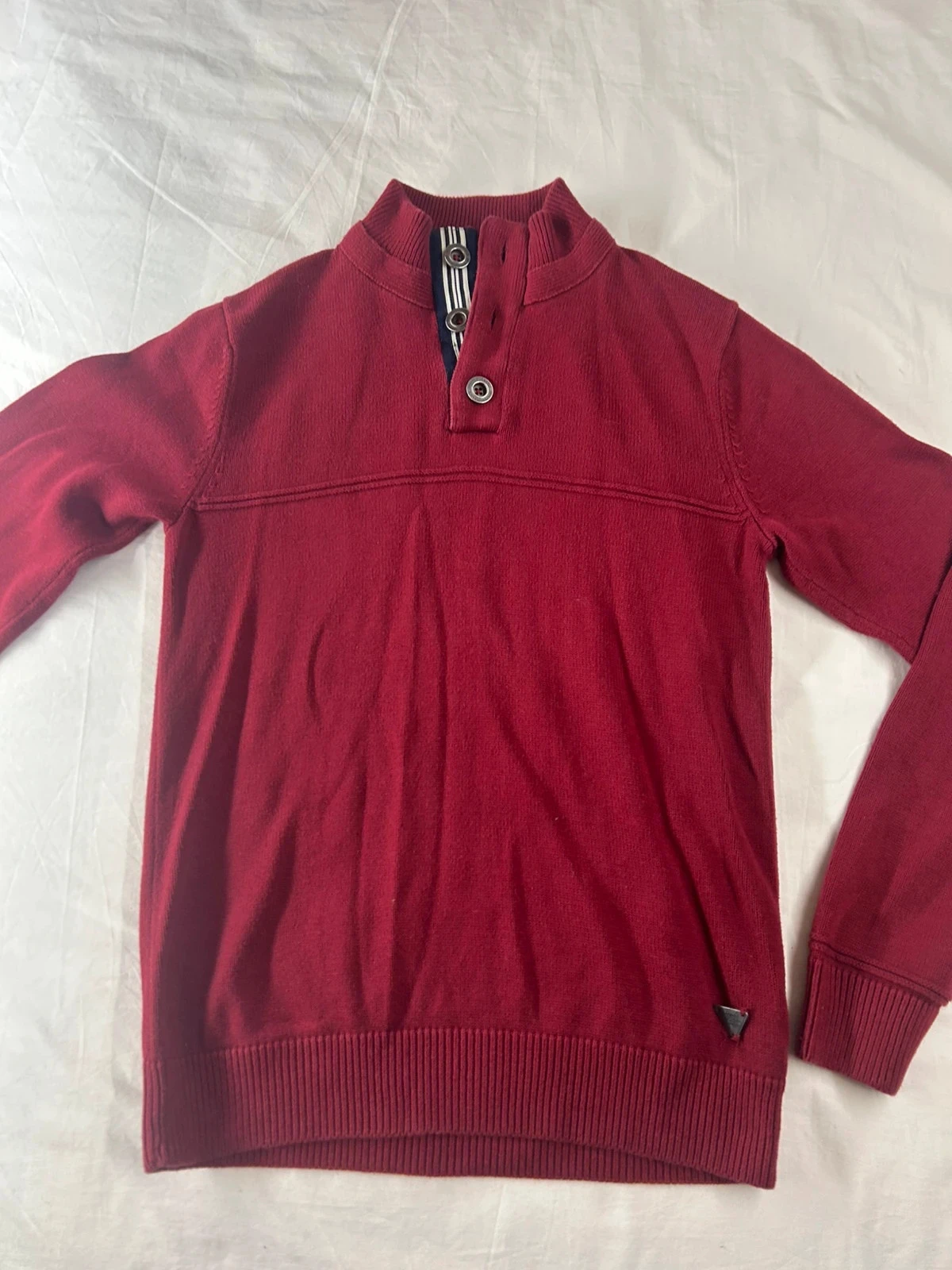 Sudadera roja burdeos Jules – photo 2